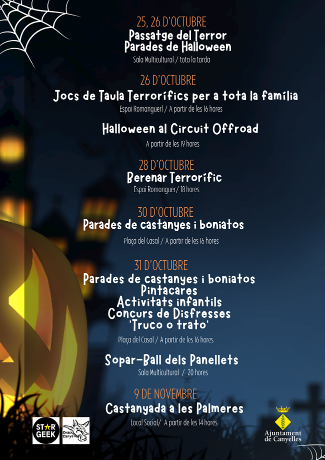 2024 10 25 halloweencastanyadaprogramasol