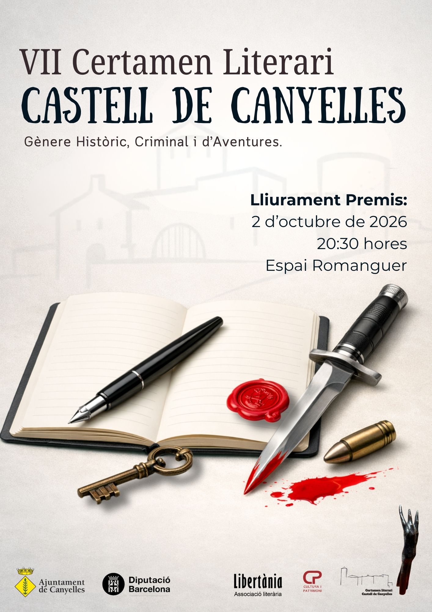 2026 10 02 lliurament premis VII Certamen Literari