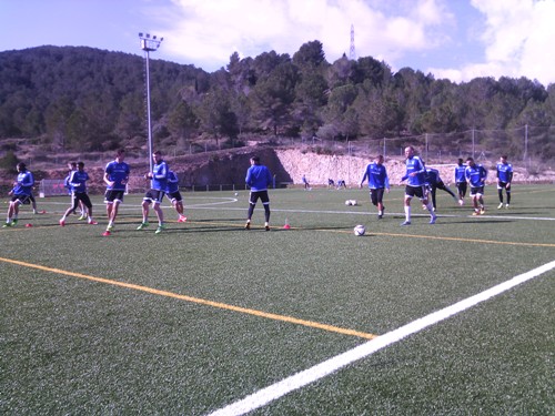 Imatge de l'entrenament