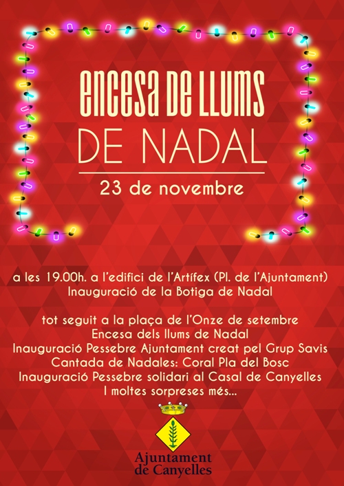 Encesa de llums de nadal